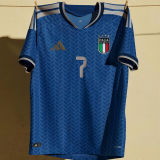 2026/27 Italy 1:1 Quality Home Blue Fans Soccer Jersey