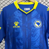 2026/27 Bosnia-Herzegovina Home Blue Fans Soccer Jersey 波黑