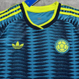 2026/27 Colombia Away Blue Women Soccer Jersey 女