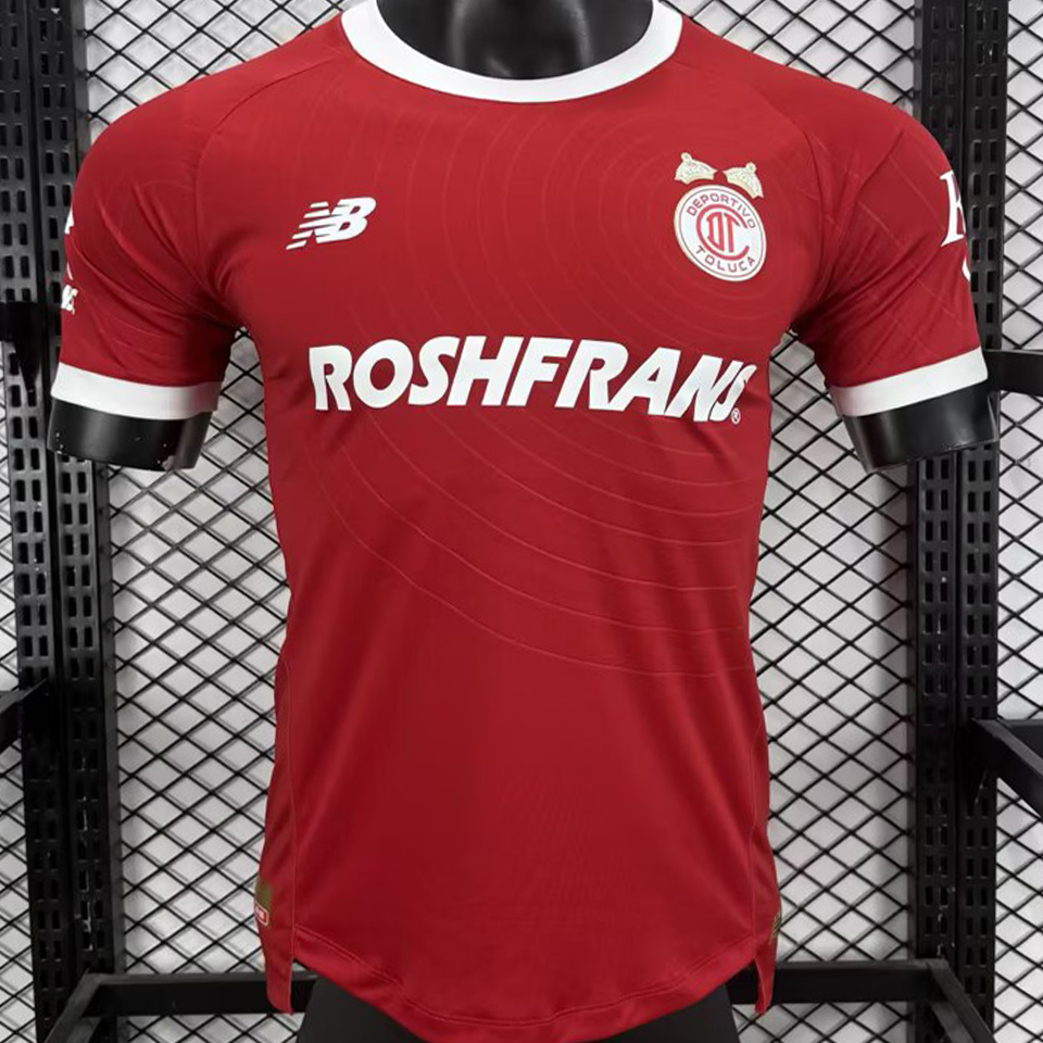 2026/27 Deportivo Toluca Local Red Versión Jugador