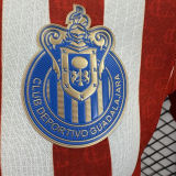 2026/27 Chivas Home Red White Player Version Soccer Jersey