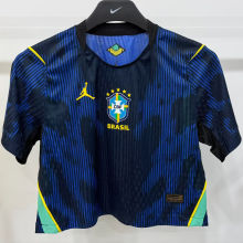 2026/27 Brazil Away Blue Women Yoga Vest Jersey 女