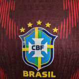 2026/27 Brazil Special Edition Red Player Version Soccer Jersey