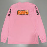 2012/13 Santos Pink Retro Long Sleeve Soccer Jersey
