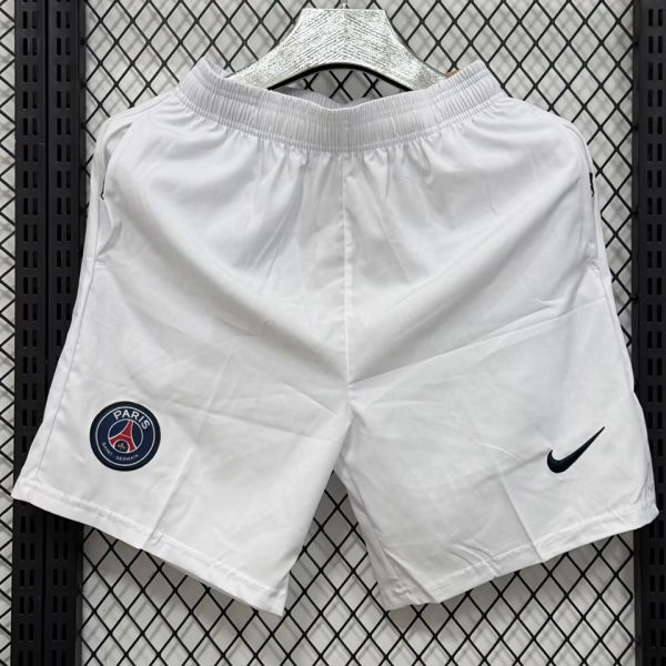2026/27 PSG White Casual Short Pants  D338