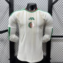 2026/27 Algeria Home Long Sleeve Player Version Soccer Jersey (长袖球员)无星