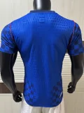 2026/27 Croatia Away Blue Player Version Soccer Jersey