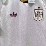 2026/27 Spain Away Player Version Long Sleeve Soccer Jersey