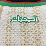 2026/27 Algeria Home White Player Version Long Sleeve Soccer Jersey