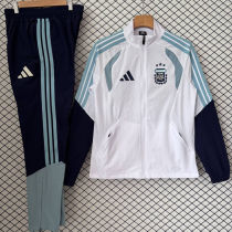 2026/27 Argentina White Windbreaker Jacket  （A Set）