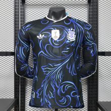 2026/27 Argentina  Away Player Long Sleeve Soccer Jersey