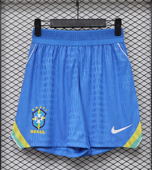 2026/27 Brazil Home Blue Player Version Shorts Pants 球员短裤