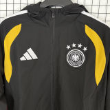 2026/27 Germany Black Windbreaker 带帽