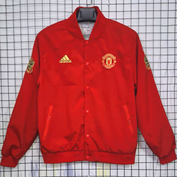 2026/27 M Utd Red Retro Windbreaker
