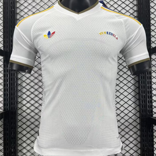 2026/27 Venezuela Away White Player Version Soccer Jersey