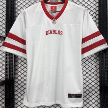 2026/27 Deportivo Toluca White Baseball Jersey 托卢卡