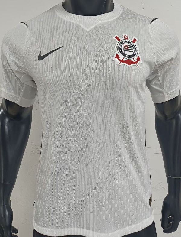 2026/27 Corinthians Home White Player Version Soccer Jersey