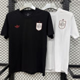 2026/27 Spain Black Casual Pure Cotton T-Shirt   T293
