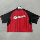 2026 Flamengo Red Women Baseball T-Shirt