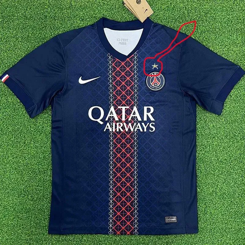 Paris Saint-Germain Local Versión Aficionado 2025/26 3