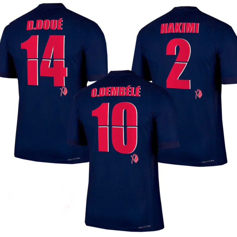 Paris Saint-Germain Local Versión Aficionado 2025/26 7