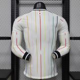 2026/27 Japan Away White Player Long Sleeve Soccer Jersey