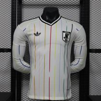2026/27 Japan Away White Player Long Sleeve Soccer Jersey