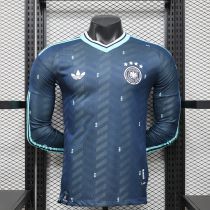 2026/27 Germany Away Player  Long Sleeve Soccer Jersey