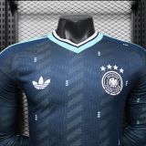 2026/27 Germany Away Player  Long Sleeve Soccer Jersey