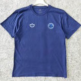 2026/27 Colombia Retro Style Pure Cotton T-Shirt 队微 蓝色
