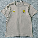 2026/27 Colombia Retro Style Pure Cotton T-Shirt 队微 黄色