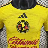 2026/27 Club America Home Yellow Player Version Soccer Jersey