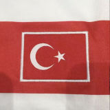 2002 Turkey Home White Retro Retro Jersey