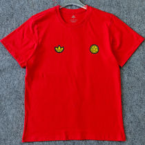 2026/27 Colombia Retro Style Pure Cotton T-Shirt 队微 黄色