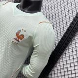 2026/27 France Away Player Version Long Sleeve Soccer Jersey