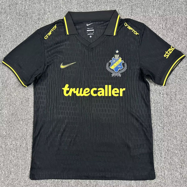 2026/27 AIK Solna Home Black Fans Soccer Jersey AIK索尔纳