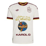 2026/27 Spain 1:1 Quality Away X-Karol G Graphics Fans Soccer Jersey