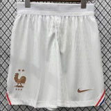 2026/27 France Home White Player Version Shorts Pants