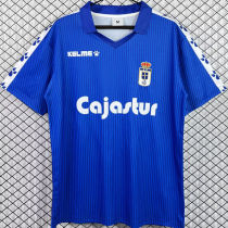 1992/1993 Real Oviedo Home Blue Retro Soccer Jersey