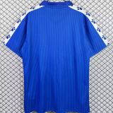 1992/1993 Real Oviedo Home Blue Retro Soccer Jersey