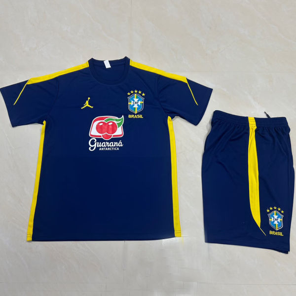 2026/27 Brazil Royal Blue Training Jersey (A Set)