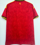 2026/27 Belgium 1:1 Quality Home Red Fans Soccer Jersey (Have Right Patch 有右臂章 白底黑字）