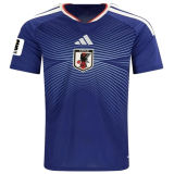 2026/27 Japan 1:1 Quality Home Blue Fans Soccer Jersey (Have Right Patch 有右臂章 白底黑字）