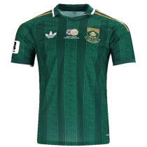 2026/27 South Africa Away Green Fans Soccer Jersey (Have Right Patch 有右臂章 白底黑字）