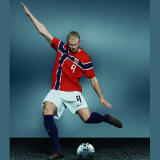 2026/27 Norway Home Red Fans Soccer Jersey  (Have Right Patch 有右臂章 白底黑字）