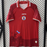 2026/27 Haiti Third Red Fans Soccer Jersey 海地 (Have Right Patch 有右臂章 白底黑字）