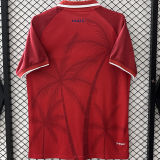 2026/27 Haiti Third Red Fans Soccer Jersey 海地 (Have Right Patch 有右臂章 白底黑字）