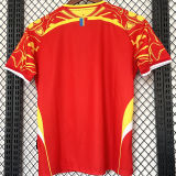 2026/27 Congo DR Red Third Fans Soccer Jersey 民主刚果 (Have Right Patch 有右臂章 白底黑字）