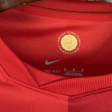 2026/27 Canada Home Red Fans Soccer Jersey  (Have Right Patch 有右臂章 白底黑字）