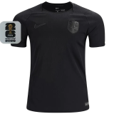 2026/27 Norway Away Black Fans Soccer Jersey  (Have Right Patch 有右臂章 白底黑字）